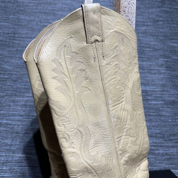 Justin Boots L 4676 Women’s 7.5 B Cream Yellow - Picture 4 of 16